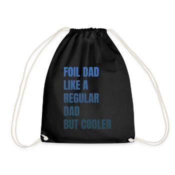 Foil Dad Wing Foil Wingsurfing Foil Wing - Turnbeutel - Schwarz - Vorne
