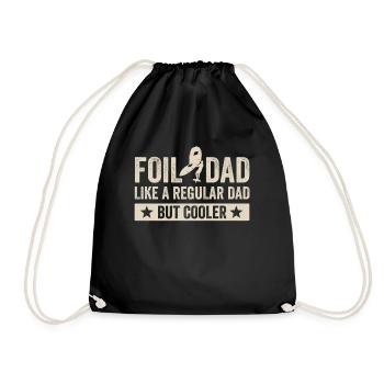 Foil Dad Wing Foil Wingsurfing Foil Wing - Turnbeutel - Schwarz - Vorne