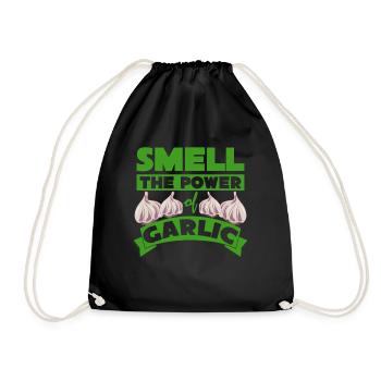 The Smell of Garlic - Turnbeutel - Schwarz - Vorne