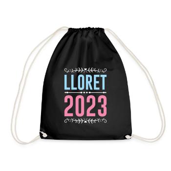Lloret De Mar 2023 - Drawstring Bag - black - Front