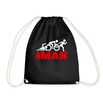 Triathlon Joke Triathlètes Triathlète - Sac de sport léger - noir - Devant
