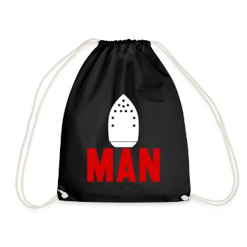 Triathlètes de triathlon Blague Triathlète - Sac de sport léger - noir - Devant