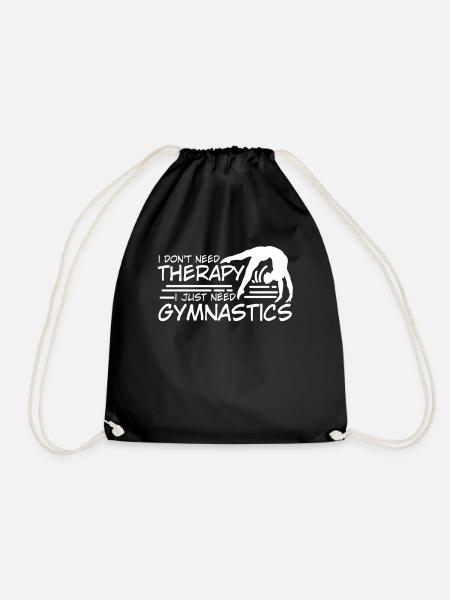 Gymnastik RSG Turnen Handstand - Turnbeutel - Schwarz