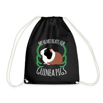 Guinea Pigs - Turnbeutel - Schwarz - Vorne