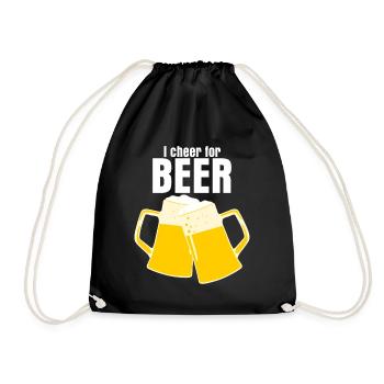Fête de la bière Buveurs de bière Alcooliser Brasseurs de bière - Sac de sport léger - noir - Devant