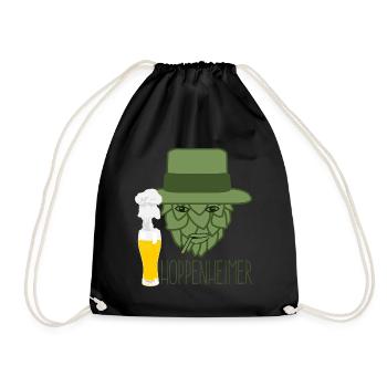 Hops Beer Hobby Brewers Beer Brewers - Drawstring Bag - black - Front