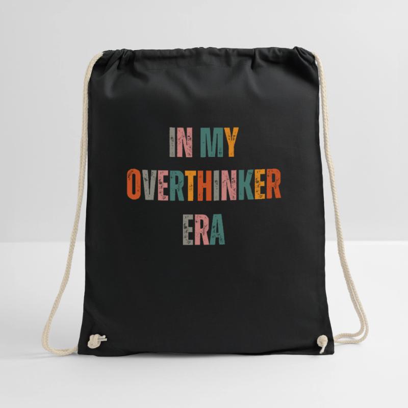 Dans mon ère Overthinker Overthink Sac de sport léger