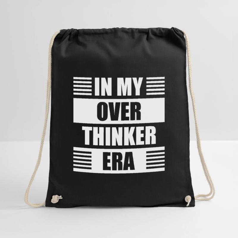 Dans mon ère Overthinker Overthink Sac de sport léger