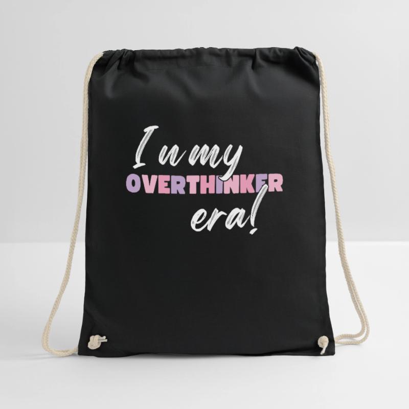 Dans mon ère Overthinker Overthink Sac de sport léger