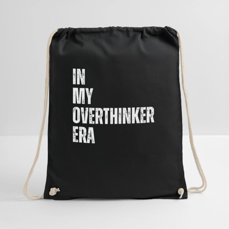Dans mon ère Overthinker Overthink Sac de sport léger
