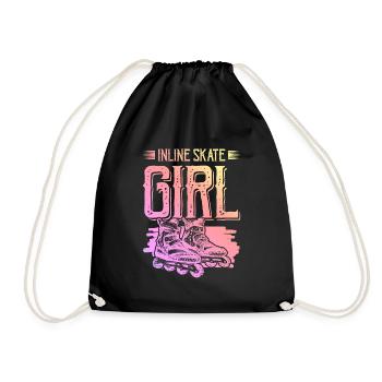 Skate Inline Girls - Sac de sport léger - noir - Devant