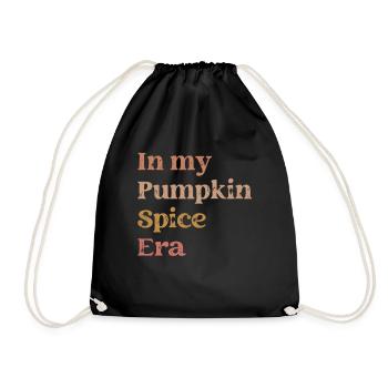 Groovy à l’époque de mes épices à la citrouille - Sac de sport léger - noir - Devant
