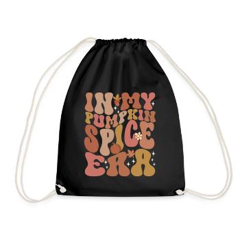 Groovy à l’époque de mes épices à la citrouille - Sac de sport léger - noir - Devant