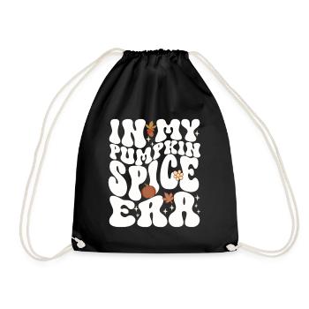 Groovy à l’époque de mes épices à la citrouille - Sac de sport léger - noir - Devant