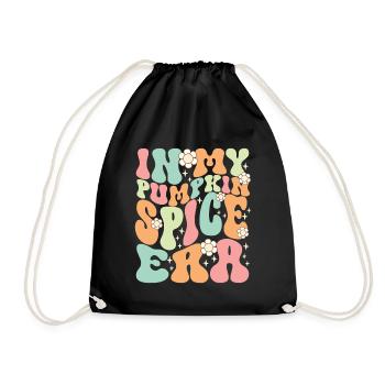 Groovy à l’époque de mes épices à la citrouille - Sac de sport léger - noir - Devant