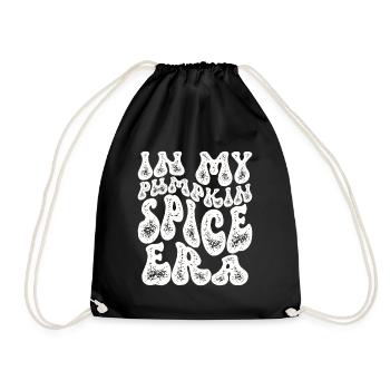 Groovy à l’époque de mes épices à la citrouille - Sac de sport léger - noir - Devant