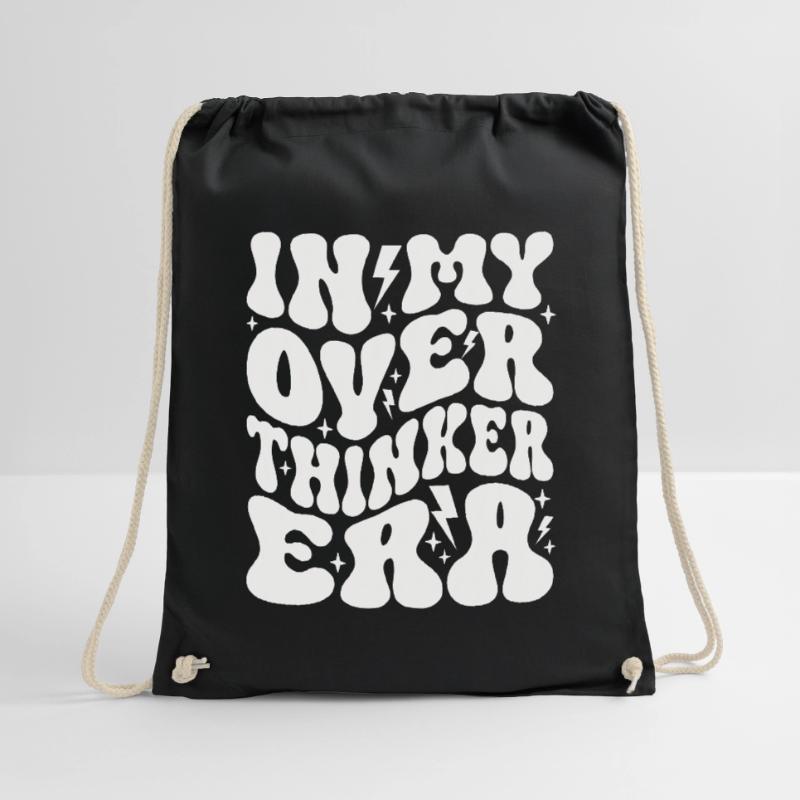Dans mon ère Overthinker Overthink Sac de sport léger
