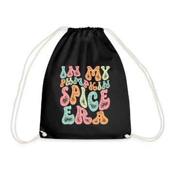 Groovy à l’époque de mes épices à la citrouille - Sac de sport léger - noir - Devant