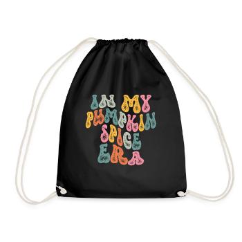 Groovy à l’époque de mes épices à la citrouille - Sac de sport léger - noir - Devant