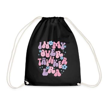 Dans mon ère Overthinker Overthink Groovy - Sac de sport léger - noir - Devant