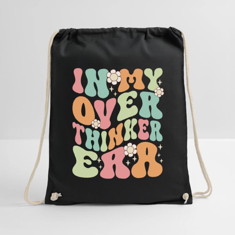 Dans mon ère Overthinker Overthink Groovy Sac de sport léger