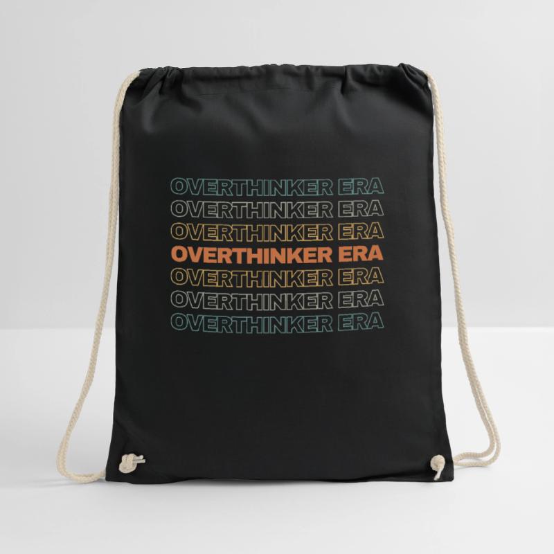 Dans mon ère Overthinker Overthink Sac de sport léger