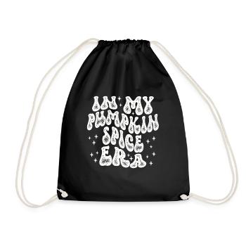 Groovy à l’époque de mes épices à la citrouille - Sac de sport léger - noir - Devant