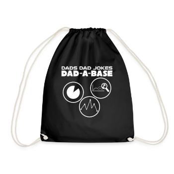 Joke Father Joke Father Jokes - Drawstring Bag - black - Front