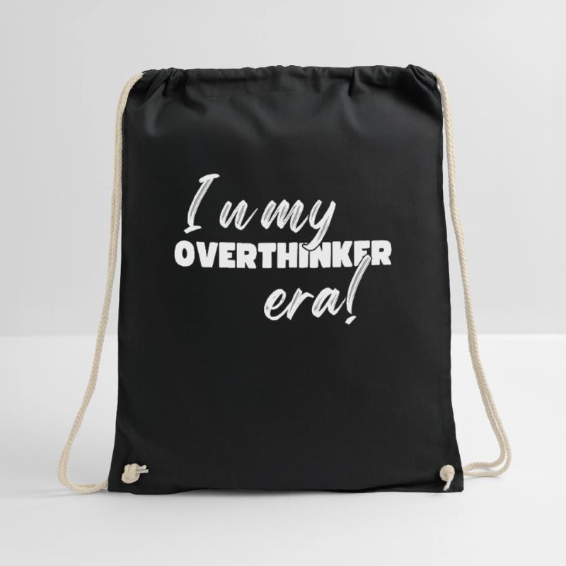Dans mon ère Overthinker Overthink Sac de sport léger