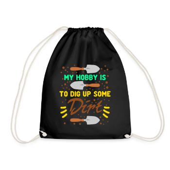 Jardinier, Jardinage, Aménagement paysager, Jardin - Sac de sport léger - noir - Devant