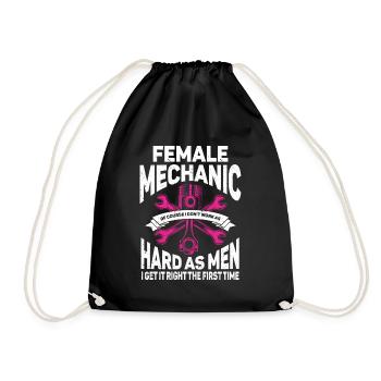 Mécanicien Cadeau Mécanicien - Sac de sport léger - noir - Devant