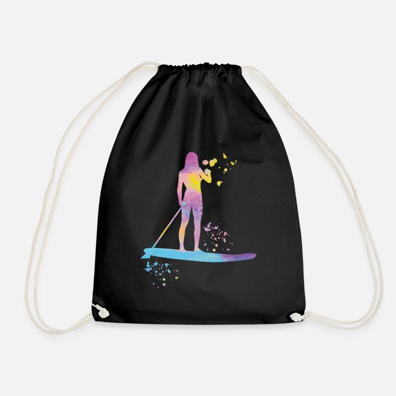 Stand Up Paddling Stand Up Board Sup - Turnbeutel - Schwarz