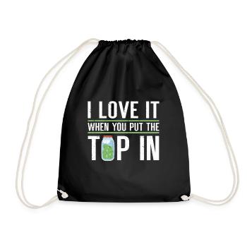 Bartender Gift Job Waiter Bartender - Drawstring Bag - black - Front