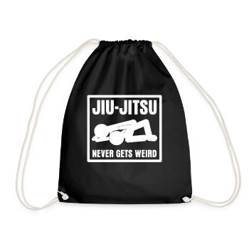 Ju-Jitsu BJJ Brasilian Jiu-Jitsu - Turnbeutel - Schwarz - Vorne