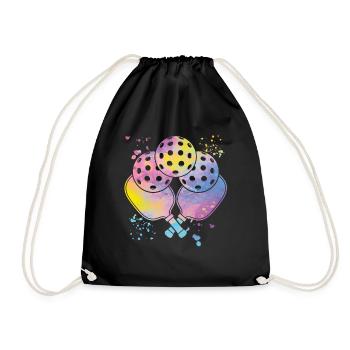 Équipe de pickleball du club Wiffleball - Sac de sport léger - noir - Devant