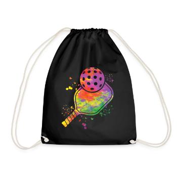 Équipe de pickleball du club Wiffleball - Sac de sport léger - noir - Devant