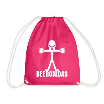 Bière artisanale Joke Brassage de bière - Sac de sport léger - fuchsia - Devant