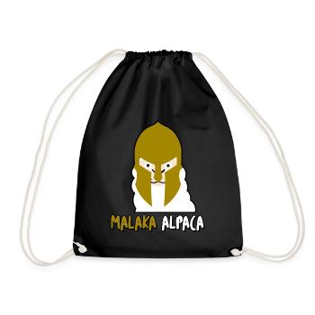 Malaka Alpaca - Turnbeutel - Schwarz - Vorne