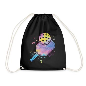 Équipe de pickleball du club Wiffleball - Sac de sport léger - noir - Devant