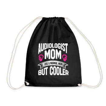 Audiology Audiologists - Drawstring Bag - black - Front