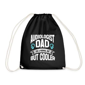 Audiology Audiologists - Drawstring Bag - black - Front