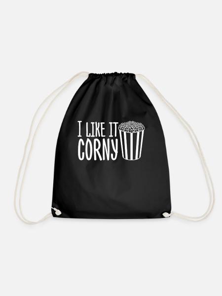 Popcorn Carnival - Turnbeutel - Schwarz