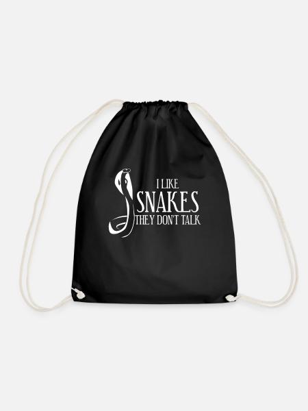 Serpents Blague Serpent - Sac de sport léger - noir