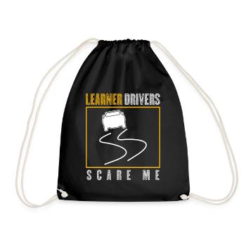 Moniteur d’auto-école Apprenti conducteur - Sac de sport léger - noir - Devant