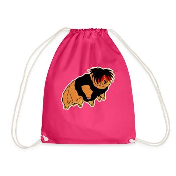 Goth Tardigrade Gothic - Drawstring Bag - fuchsia - Front