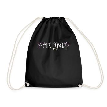Fri Yay Enseignants Ambiance du week-end de l’école - Sac de sport léger - noir - Devant