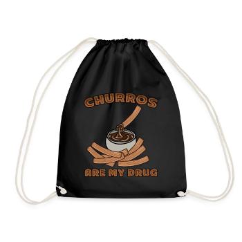 Churros Blague Churro Churrería - Sac de sport léger - noir - Devant