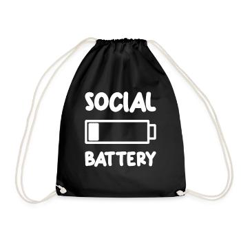 Autism Autistic Autistic - Drawstring Bag - black - Front