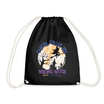 Cancer, Sorcière, Calendula, Cancer de la vessie - Sac de sport léger - noir - Devant