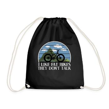 Fatbike Fat Bike Fat Tires Bike - Sac de sport léger - noir - Devant